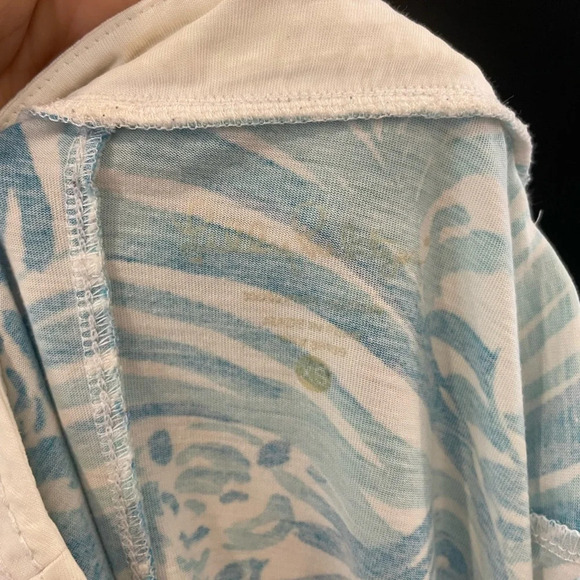 Lilly Pulitzer Marlina Dress Sea Ruffles Size XS Beach Worthy - Picture 9 of 9